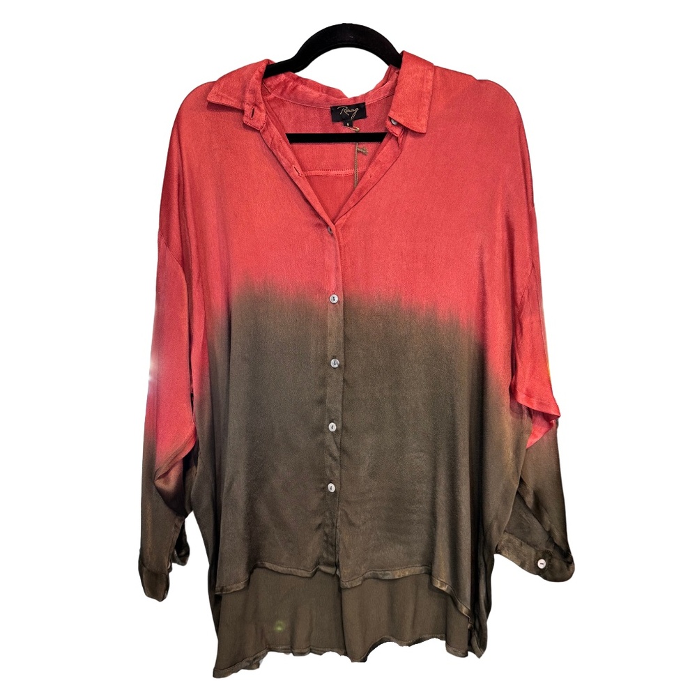 Raag Ombré Button Down Shirt